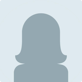 A woman's profile icon in a blue circle.